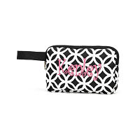Pencil Bag-black/white circle