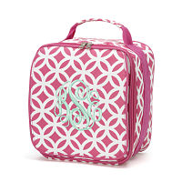Lunchbox-pink/white circle