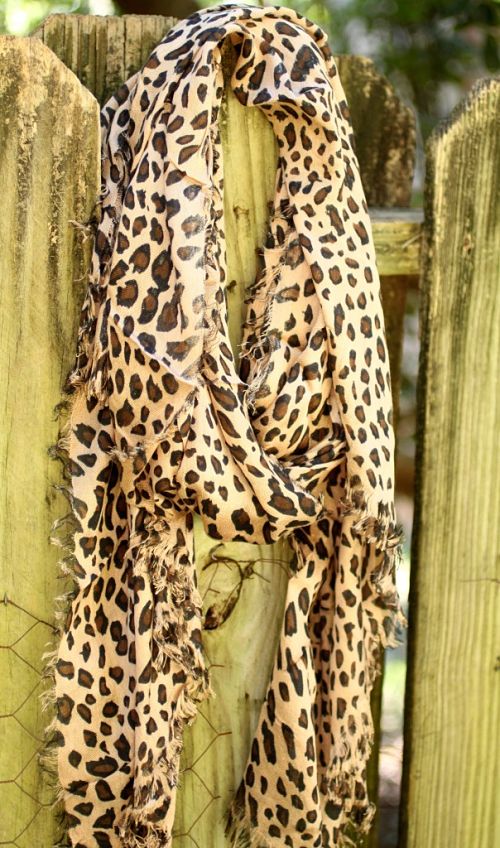 Leopard Scarf