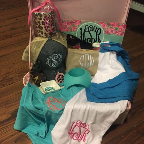 NOVEMBER https//frogsandfrills.myshopify.com/products/monthly-monogram-surprise-boxMonthly Monogram Box (Allow four weeks for any order containing monogram boxes to ship)
